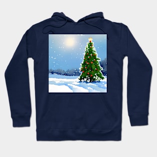 Christmas forest Hoodie